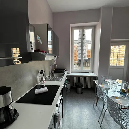 アパート Le Cosy De La Gare - Garage Prive